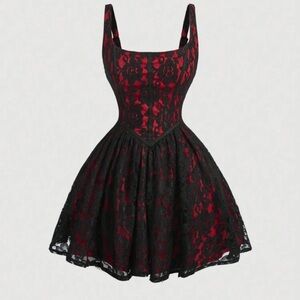 Lace cami dress
